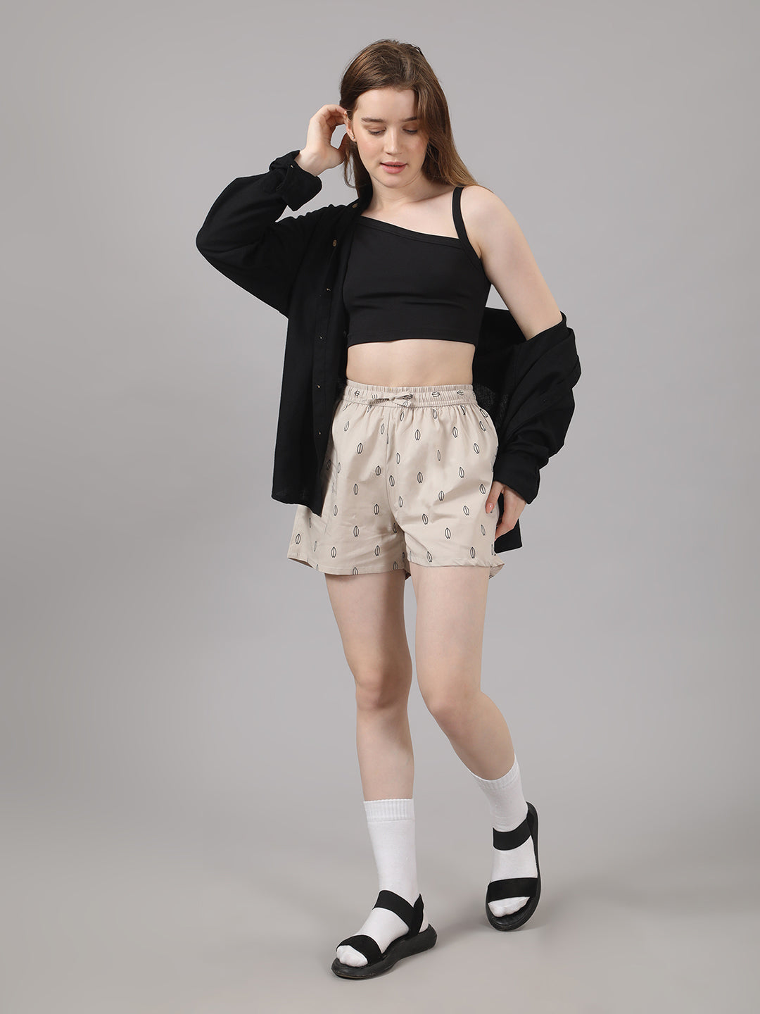 Women's 100% Cotton Lounge Boxers