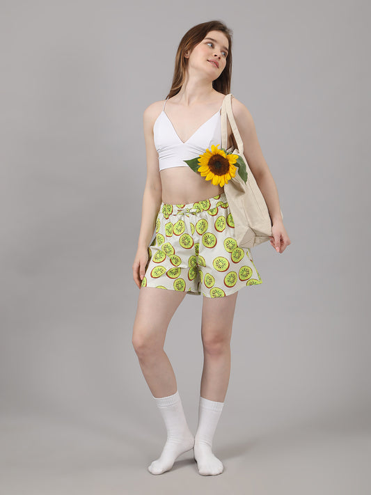 Women's 100% Cotton Lounge Boxers