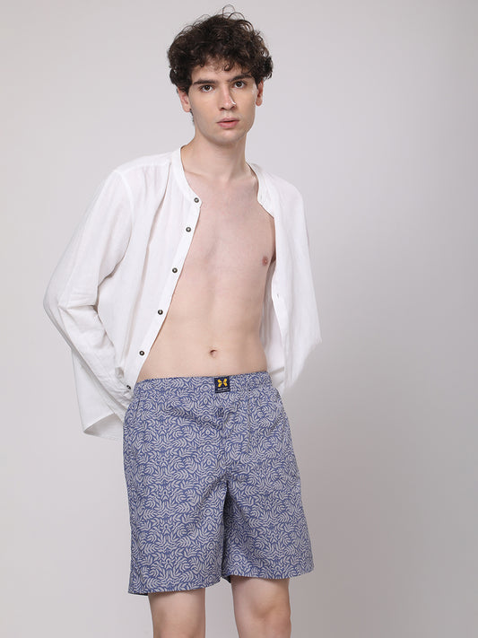 Men's 100% Cotton Lounge Boxers